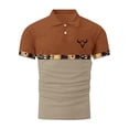 thumbnail image 4 of LIIPEE Western Cowboy Graphic Polo Shirt For Men Short Sleeve Tennis Collar Shirts Male Comfortable Breathable Summer Polos,XXXXL, 4 of 5