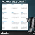 thumbnail image 7 of Elowel Pajama Set for Women and Men 2 Pack 100% Cotton Adult PJs Gray and Black Stripe Size XL, 7 of 7