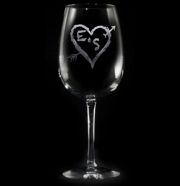 next heart wine glasses