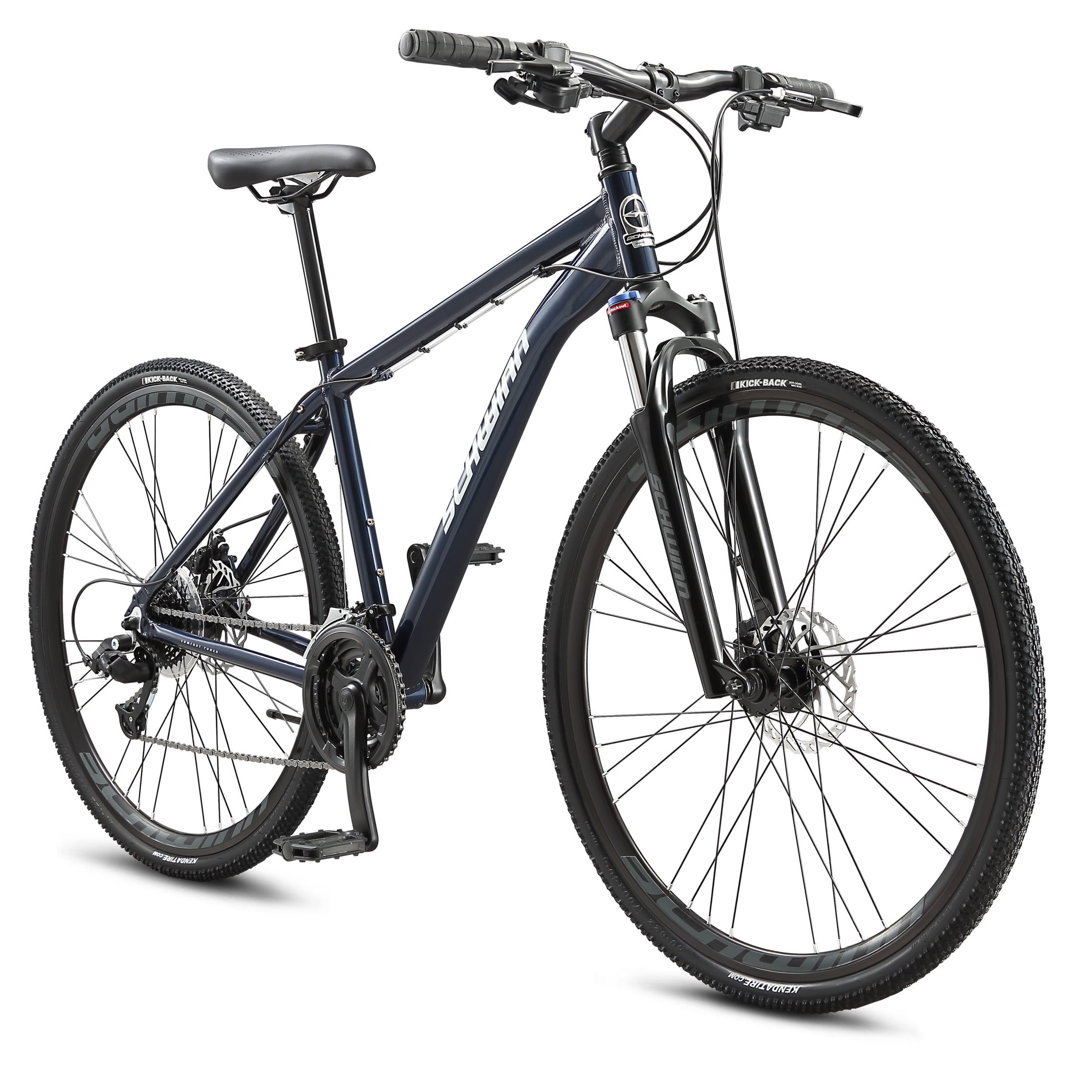 Schwinn GTX 4 Dual Sport Bike, 700c Wheels, 24 Speeds, Large Frame, Blue
