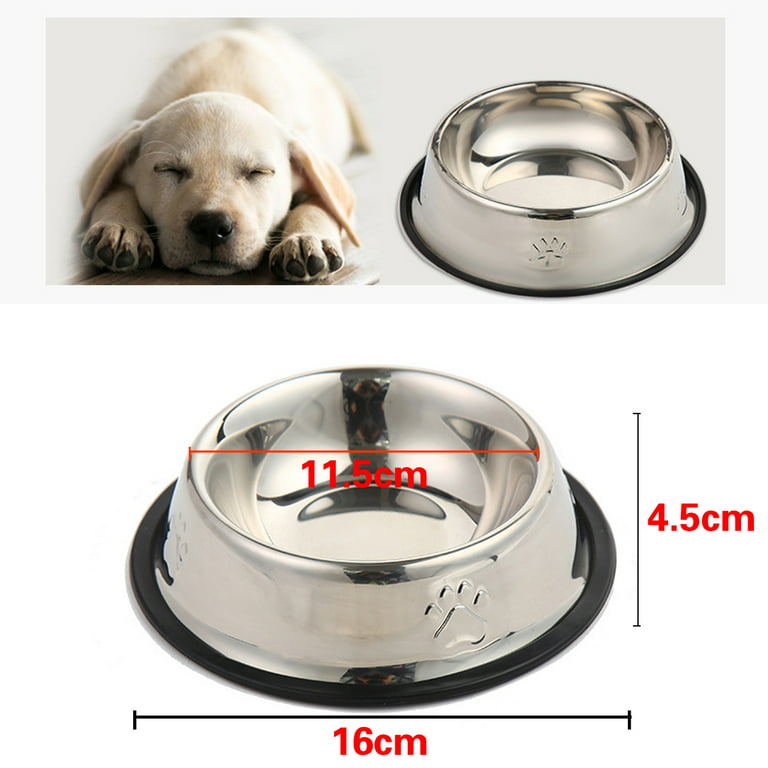 Stainless Steel Large Dog Bowl, 176oz High Capacity Dog Food Bowls for Large  Dogs (2 Pack) 