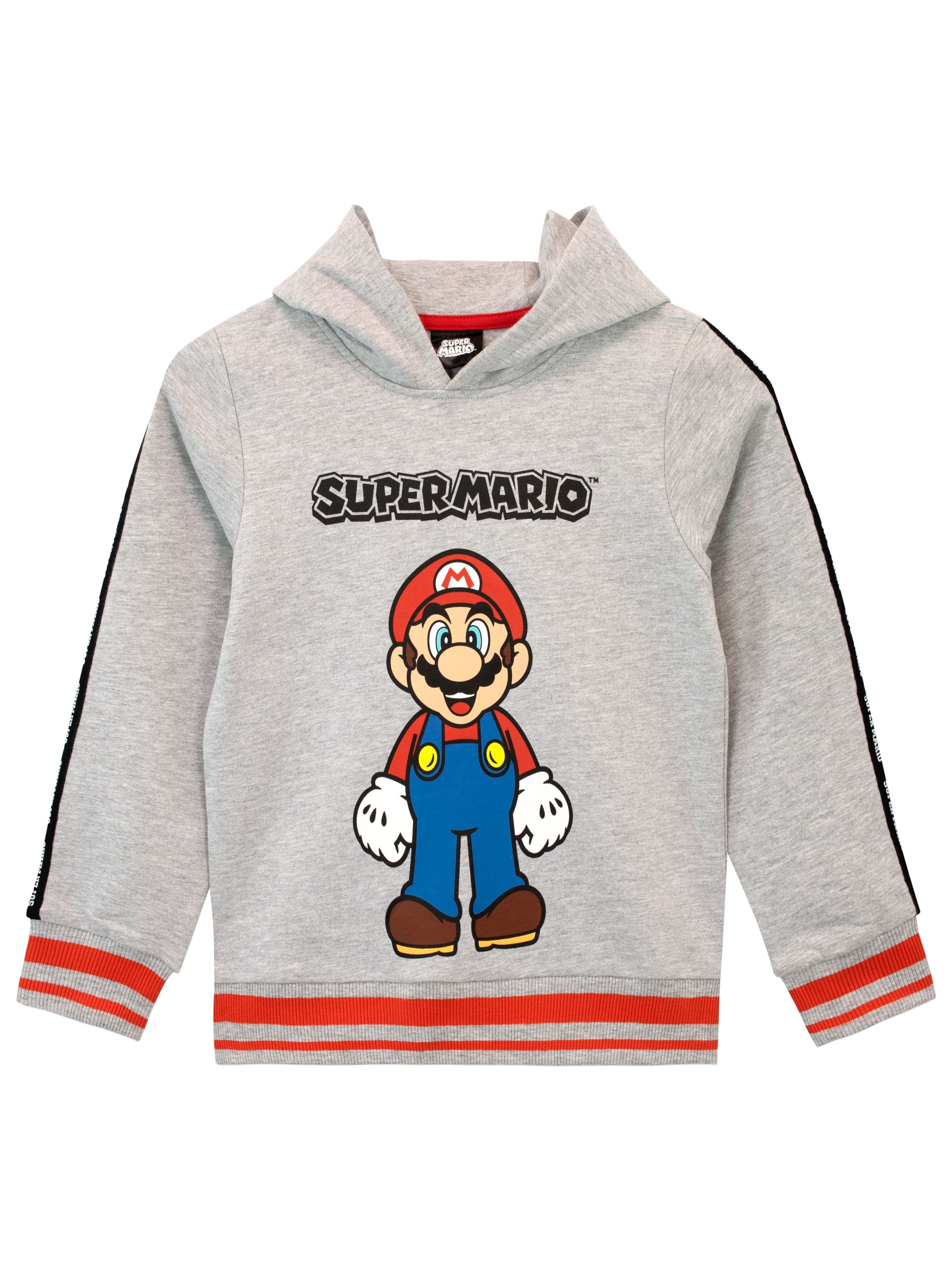 LIYIMING Super Mario Childrens Hoodie Pullover and Trousers 2 Sets Super Mario 3D Print Sweatshirt Hip Hop Set Street Clothing 
