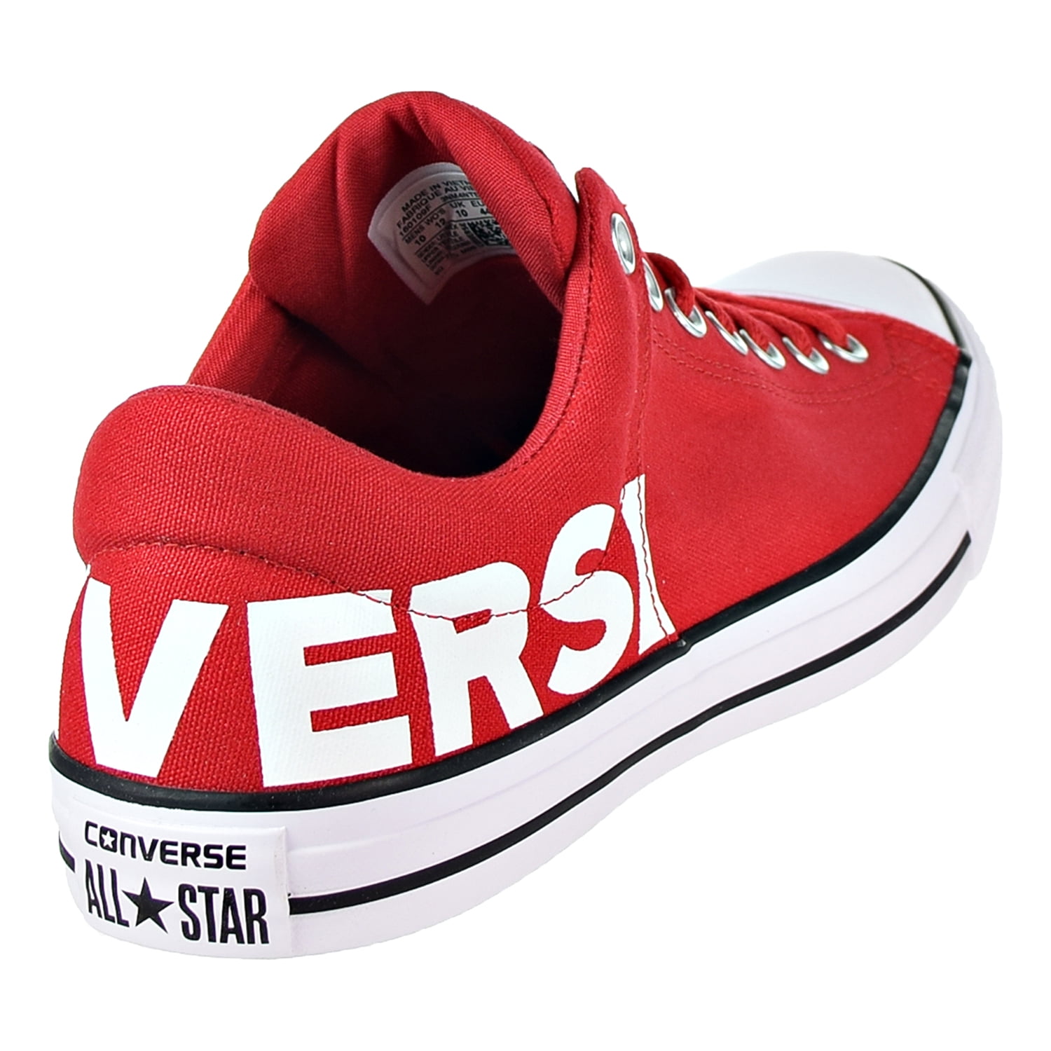 Converse Unisex CHUCK TAYLOR ALL STAR HIGH STREET, ENAMEL RED/BLACK/WHITE Converse Unisex CHUCK TAYLOR ALL STAR HIGH STREET, ENAMEL RED/BLACK/WHITE