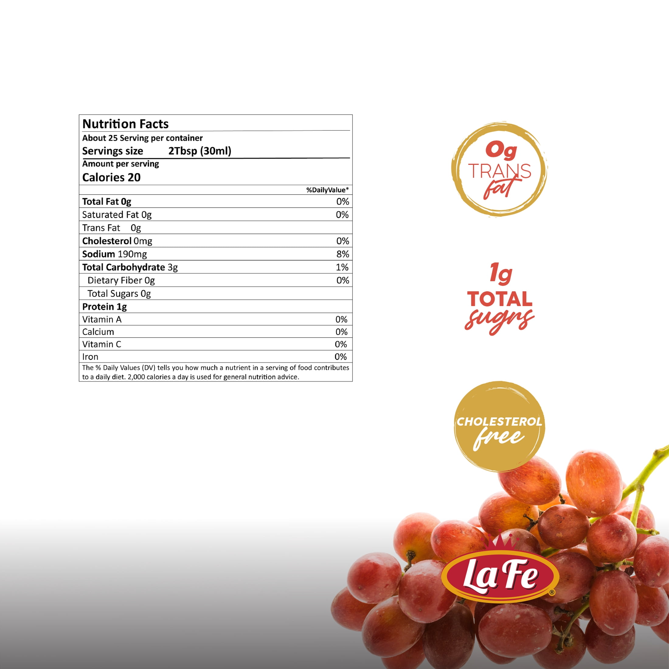 La Fe Red Cooking Wine 9.4 oz Bottle, Ideal for Cooking and Marinades
