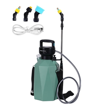 ametoys USB Rechargeable Shouldered Sprinkler Handheld Electric Sprayer Agriculture Tools Watering Can Atomizing Watering Bottle Sprayer Multifunctional Garden Plants Sprayer Window Cleaning Tool