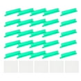 thumbnail image 1 of Etiquetas para carpetas colgantes Uxcell, etiquetas de carpeta de 4 pulgadas e insertos, etiquetas de carpeta de plástico transparente para carpetas colgantes, verdes, 50 piezas, 1 of 7