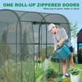 thumbnail image 2 of ABORON Crop Cages for Garden Plant, 78.7"H x 39.4"W x 71"H Raised Garden Bed Cover with Zippered Door, Plant Protection Tent Wind-Resistant Plant Cages for Outdoor Plants Vegetable Flower, 2 of 9