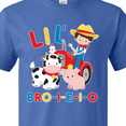 thumbnail image 4 of Inktastic Farmer Tractor EIEIO Little Bro T-Shirt, 4 of 5