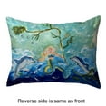 thumbnail image 2 of Betsy Drake KS1199 11 x 14 in. Queen of the Sea Noncorded Pillow, Small, 2 of 2