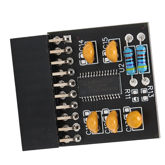 20Pin TPM2.0 Module, Strong Compatibility TPM 2.0 Module 20 Pin TPM2.0 For Mainboard For PC For Computer