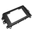 thumbnail image 2 of Reemplazo del marco de navegación GPS del panel de tablero negro mate de la fascia de la radio estéreo del automóvil de 10.1 pulgadas para NISSAN NAVARA 2014-2015, 2 of 5