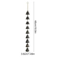 thumbnail image 3 of Metal Wind Chime Feng Shui | 19" Bronze Outdoor Indoor Garden Decor • Durable Melodic Chimes • Soothing Sound • Retro Elegant Hanging Ornament • Patio Porch Courtyard Accent, 3 of 6