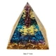 thumbnail image 5 of Pirámide de orgón Cristal Amatista Peridoto Piedra curativa Generador de energía (A) Ndcxsfigh Nuevos Originales, 5 of 5