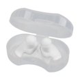 thumbnail image 3 of Almencla Bouchons d'Oreilles de Natation Réutilisables Protection des Oreilles pour Sports Nautiques Surf Hommes Femmes Blanc, 3 of 8