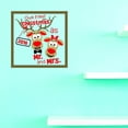 thumbnail image 1 of Custom Decals Our First Christmas 2016 As Mr And Mrs Wall Art Size: 20 X 20 Inches Color: Multi, 1 of 1