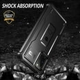 thumbnail image 3 of Dexnor for Samsung Galaxy S20+ 5G Case, [Built in Screen Protector and Kickstand] Heavy Duty Military Grade Protection Shockproof Protective Cover for Samsung Galaxy S20+ 5G Black, 3 of 6