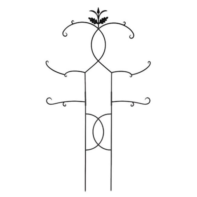 Achla FT-02 Tendrils Trellis II Powder Coated - Black