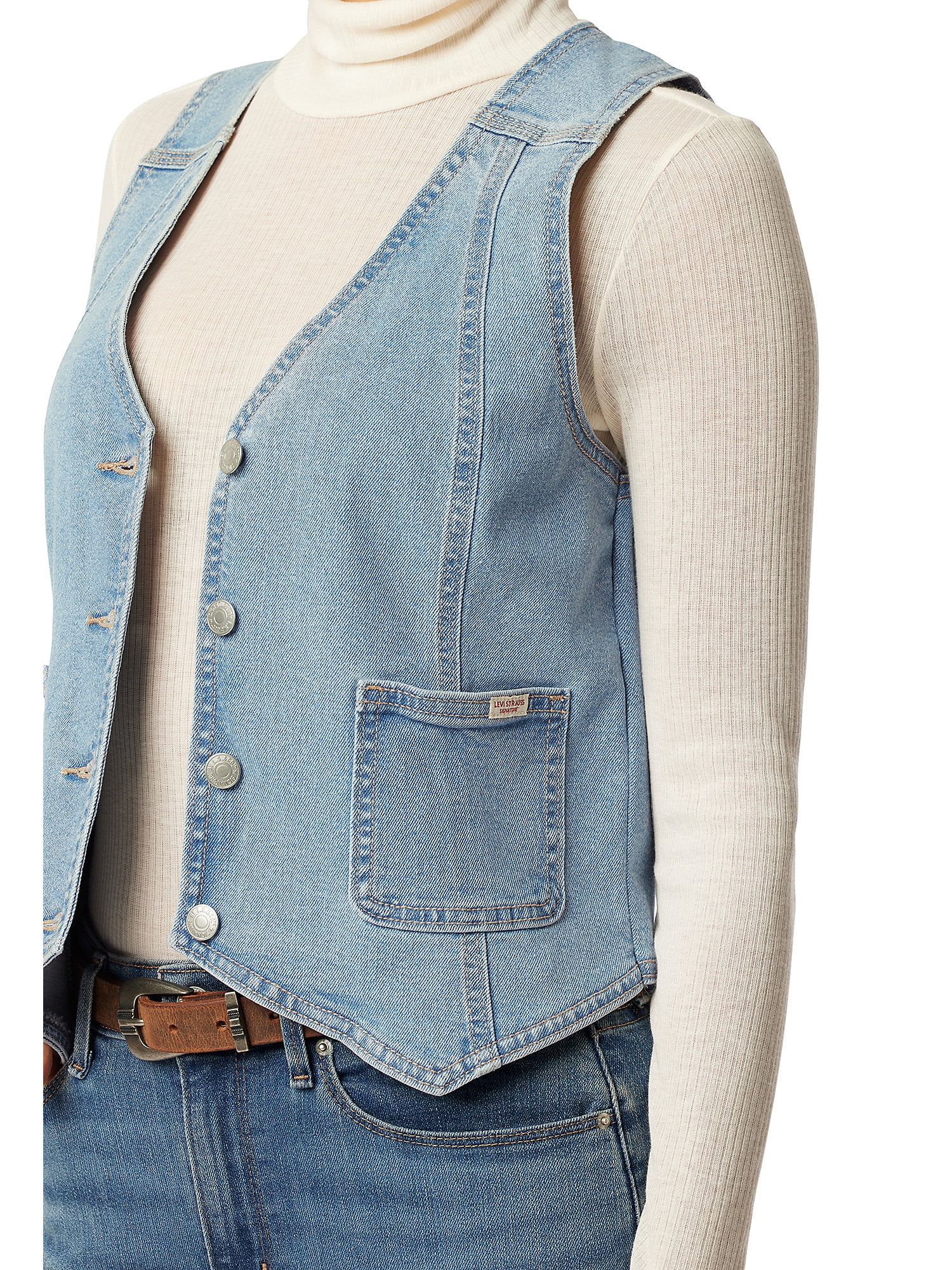 Levi Strauss Signature Women's and Women's Plus '95 Vest, XS-4X