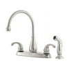 Pfister Treviso Kitchen 36 TV HIGH ARC 2HDL Stainless Steel