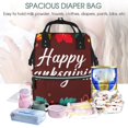 thumbnail image 5 of Gaeub Happy Thanksgiving Print Mummy Diaper Bag Backpack,Durable Maternity Baby Nappy Casual Shoulder Bags,Travel Hiking Outdoor Pack, 5 of 6
