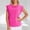 *Hot Pink, variant on ClodeEU Cap Sleeve Tops for Women,Casual Tank Loose Fit ,Exercise Tee with Cap Sleeve Coffee,Womens Plus L