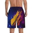 thumbnail image 4 of Prestonplayz Mens Swim Trunks Quick Dry Board Shorts with Mesh Lining Beach Shorts Swimwear Bathing Suits, 4 of 7