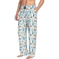 thumbnail image 6 of Naloa Lighthouse And Sea Pajama Pants Men, PJ Bottoms, Sleep & Lounge Pants-Medium, 6 of 6