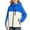 Blue, variant on Girls Coat,Color Block Hooded Waterproof Softshell Rain Jacket with Pockets Yellow 5-6 Years