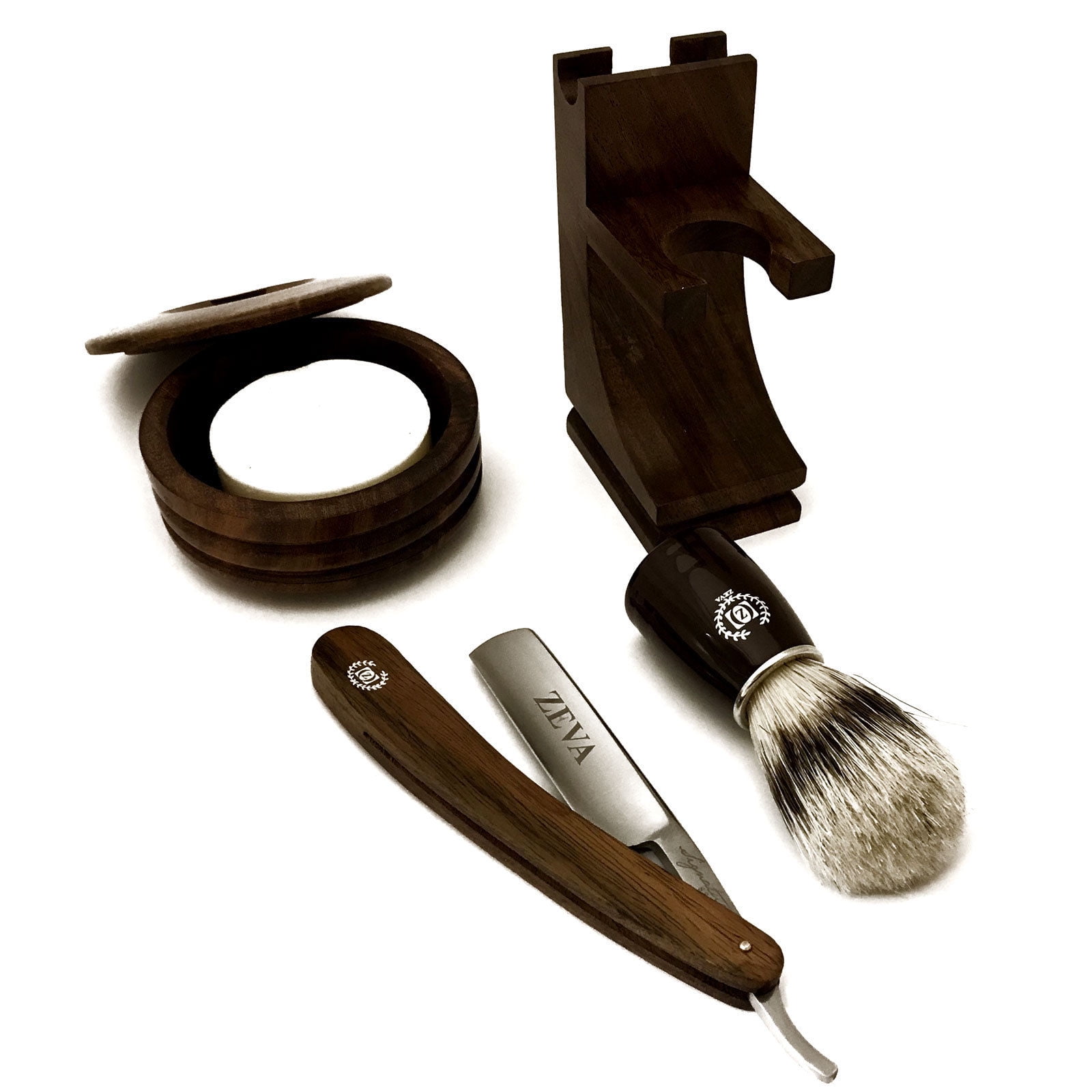men's cut throat shaving kit