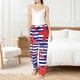 thumbnail image 4 of Balery Sea Stars Pantalones de pijama para mujer, pijamas ultraligeros, pantalones de estar por casa-Large, 4 of 6