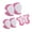 Pink, variant on 6Pcs/Set Skating Protective Gear Kit with Knee Elbow Pad Wrist Guard Protector Roller Skate Skateboard Scooter Bike Cycling Safety Equipment