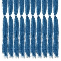 Uxcell Crystal Flash Fly Fishing Line, Sparkle Fly Tying Material Kit Holographic Dry Flies Thread Supplies Blue