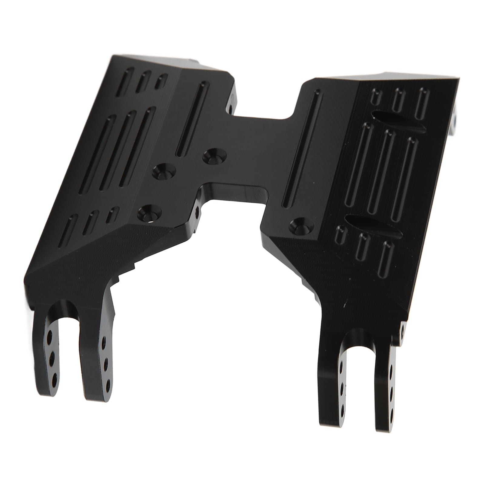 AXspeed CNC Center Skid Plate Aus Aluminium, Schwarz – Upgrade Für Axial SCX10 Capra 1/10 RC Auto, Ersatz Für Original