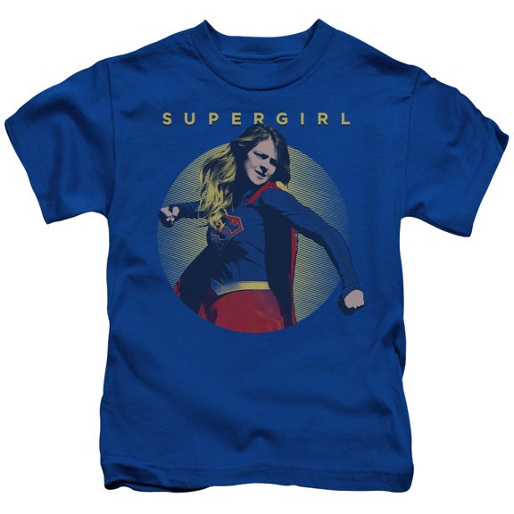 Supergirl - Classic Hero - Juvenile Short Sleeve Shirt - 5/6