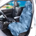 thumbnail image 3 of Binienty Fish Camo Blue Sweat Towel Car Seat Cover For Post Gym Workout Beach Hiking Anti-Slip Waterproof Bucket Seat Cover for Sedan Truck Van, 3 of 8