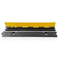 thumbnail image 2 of Pyle 40" 2 Channel Cable Wire Protector Cover Ramp with Flip Lid for Floor Cords, 2 of 7
