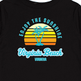 thumbnail image 4 of Inktastic Summer Enjoy the Sunshine Virginia Beach Virginia in Blue Boys or Girls Long Sleeve Toddler T-Shirt, 4 of 5