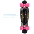 thumbnail image 3 of Plastic Cruiser Skateboard, 22 inch Mini Street Surfing Skate board with All-in-One Skate T-Tool, 3 of 6