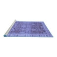 thumbnail image 2 of Ahgly Company Machine Washable Indoor Rectangle Oriental Blue Traditional Area Rugs, 3' x 5', 2 of 4