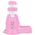 thumbnail image 1 of Dispensador de agua para animales pequeños, hámster, cobaya, conejo, rata, hurón, jerbo, chinchilla, 80 ml, rosa, 1 of 3