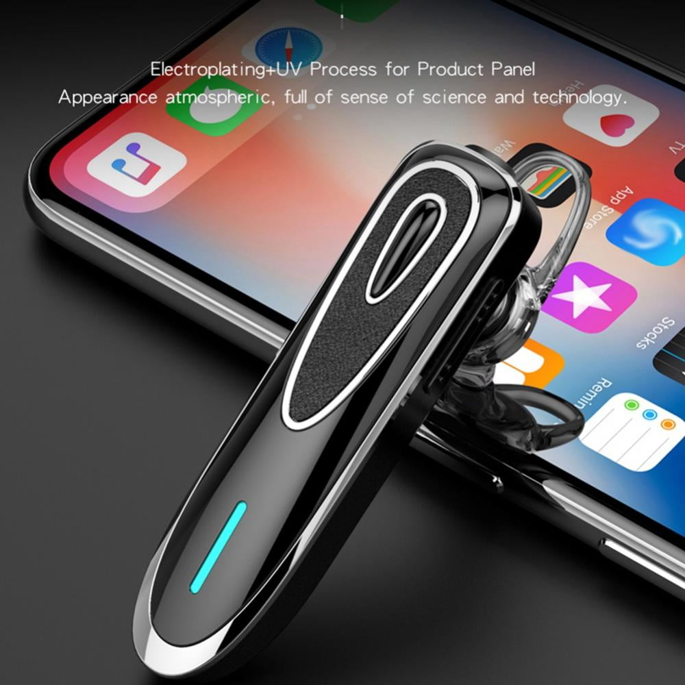 Bluetooth Earpiece Wireless Handsfree Headset CSR 5.0 24 Hrs Driving