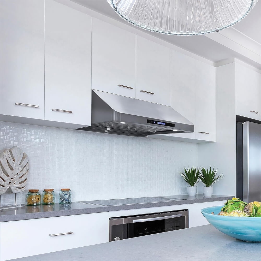 Duura Elite DE360RHSSS 36 inch Stainless Steel Under-Cabinet Range Hood w/ Exhaust Duct