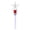 Pentagram Red, variant on Snowflake Light Control Wand, LED Glowing Stick for Christmas Tree Lighting, Holiday Interactive Decor Accessory, 360° Rotating Multi Color Lights