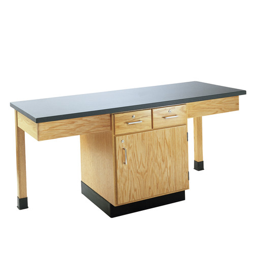 Diversified Woodcrafts 2 Station Science Table With Storage