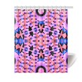 thumbnail image 1 of Cortina de ducha ABPHQTO de Tela Impermeable Rosa Azul Negro 150x180 cm, 1 of 2