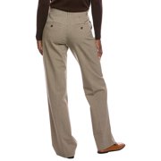 Marella womens Clarion Wool-Blend Trouser, 12, Tan