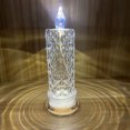 thumbnail image 6 of Christmas Flameless Candles,Christmas Decorations Candles Lights,Flameless Candle Rose Refraction Projection,LED Electronic Candle Atmospheric Table Decoration,Imitation Crystal Lamp Marriage, 6 of 9