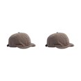 thumbnail image 4 of Gorra de béisbol Retro Sonducket de algodón para mujer color Caqui Negro Café ajustable, 4 of 6