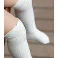 thumbnail image 2 of Baby Girls Boys Uniform Knee High Socks Tube Ruffled Stockings Infants and Toddlers (Pack of 3/5), 2 of 4
