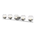 thumbnail image 4 of Z-Lite 1924-5V-BN-LED Osono 5 Light 41-1/8" Wide Integrated Led Bathroom Vanity Light -, 4 of 7